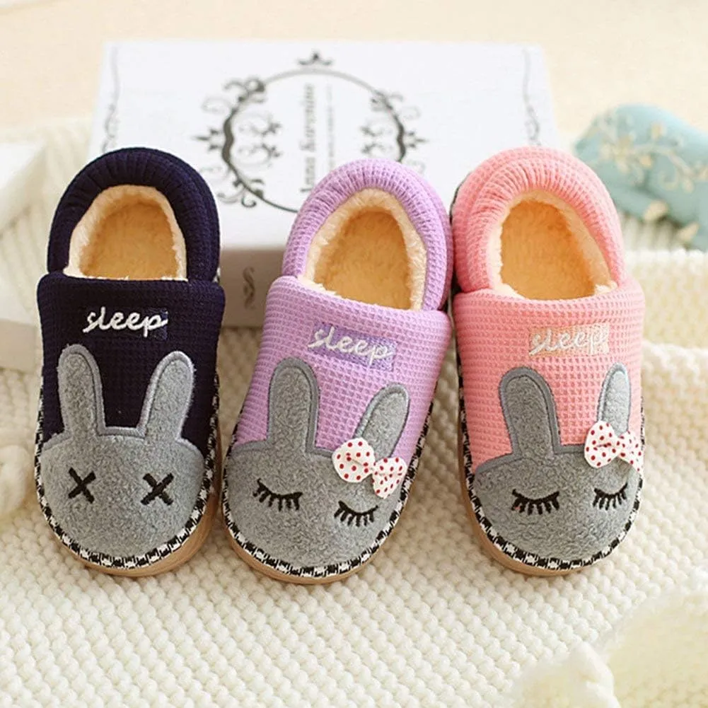 Toddler Slippers Boys Girls House Shoes Little Kids Home Indoor Bedroom Cute Warm Winter Slipper