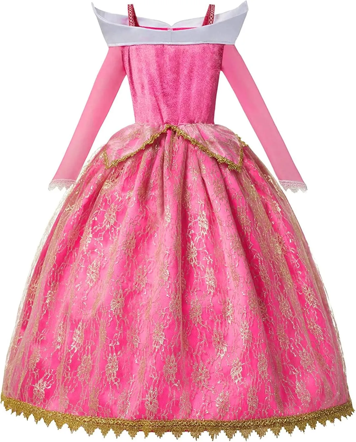 ToLaFio Princess Costume for Girls Birthday Role Play Dress Up Ball Gown Halloween Fancy Party Dress