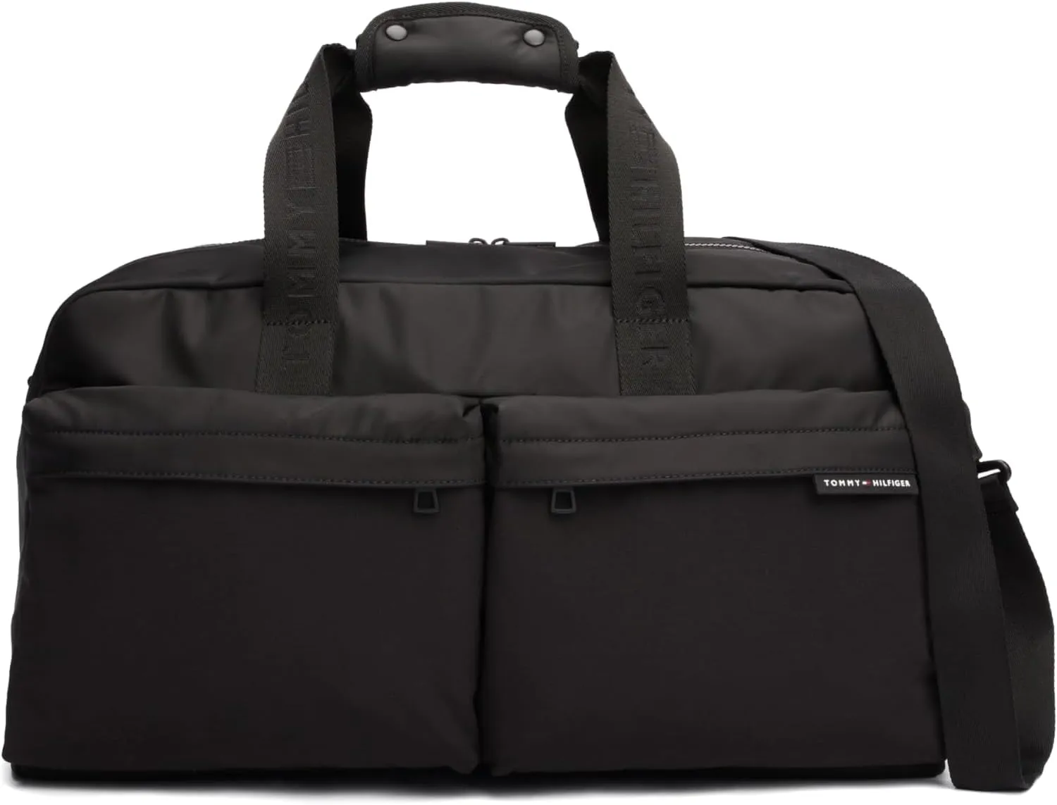 Tommy Hilfiger Men's Element Duffle Bag with Removable Crossbody Strap