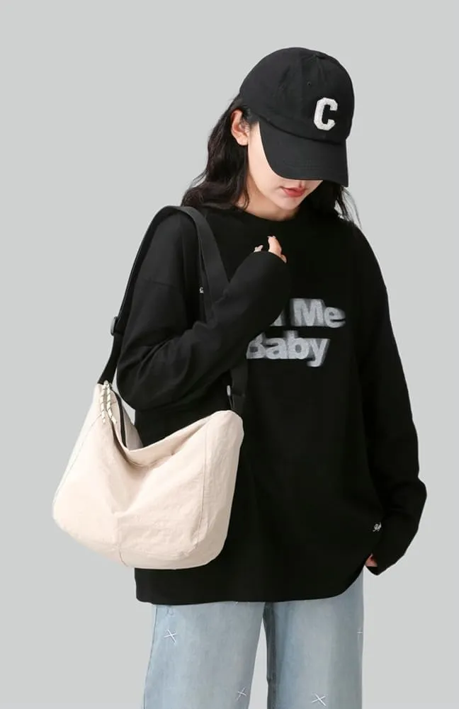Tote Bag Casual Hobo Crossbody Shoulder Bag for Women and Men Top Handle Purse Lightweight Travel Work