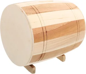 Toyvian Children's Piggy Bank Coin Jar Wine Barrel Toy Unbreakable Change Pot Money Bank Piggy Bank for Adults Blue Coin Cans Piggy Bank Decor Coin Bank Blue Decorations Wooden