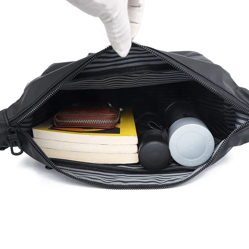 Trendy Functional Crossbody Bag Casual Versatile High-end Commuter Men's Bag
