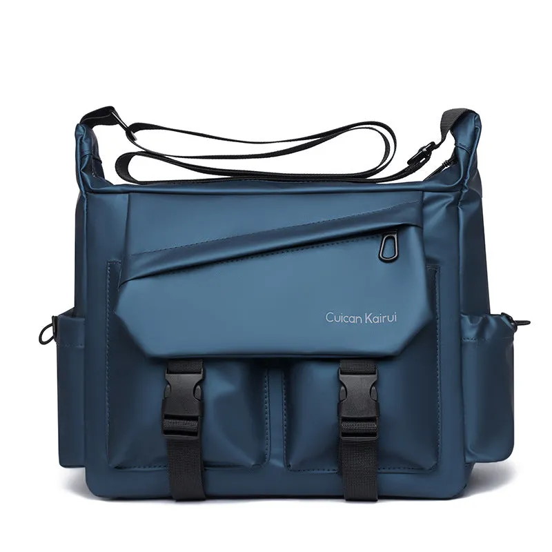 Trendy Functional Crossbody Bag Casual Versatile High-end Commuter Men's Bag