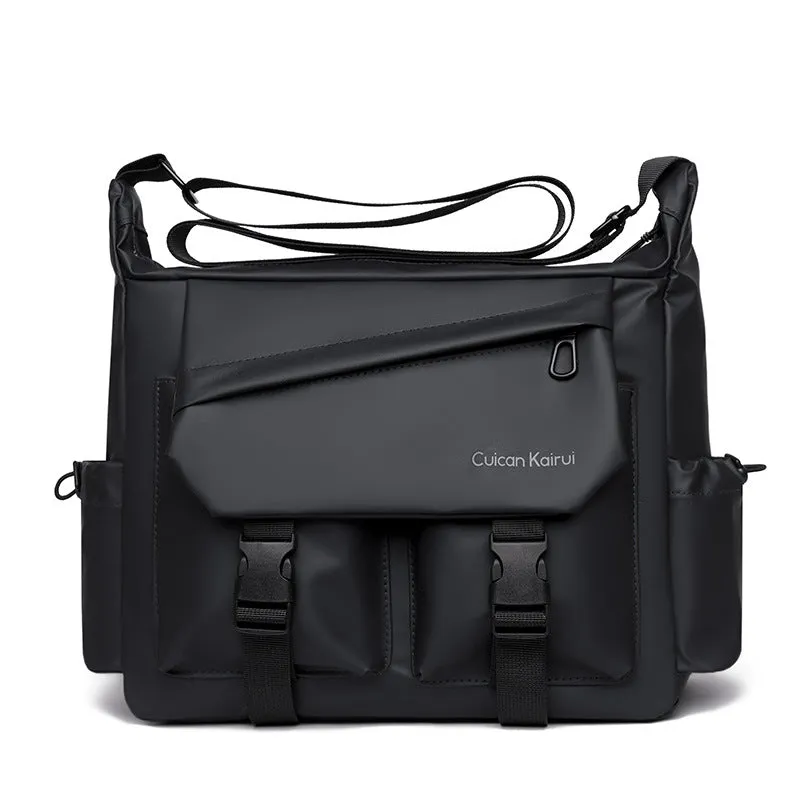 Trendy Functional Crossbody Bag Casual Versatile High-end Commuter Men's Bag