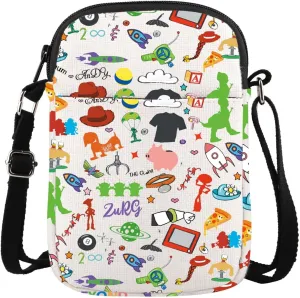Ttooy Crossbody Bag Cartoon Movie Fans Gift Ttooy Lover Gift Movie Gift For Women Reusable Canvas Handbag