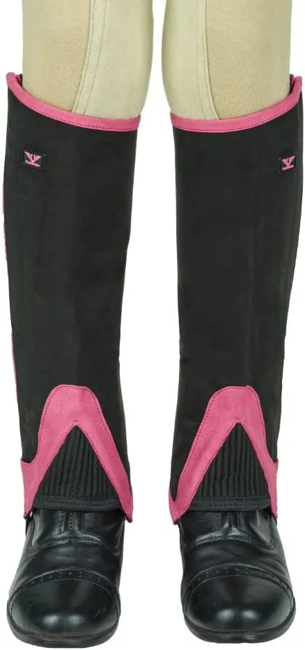 TuffRider Children's Keeneland Synthetic Half Chaps