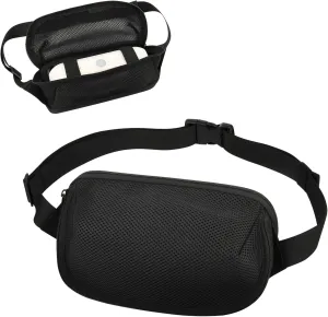 TXEsign Crossbody Sling Bag for JBL Flip 6/Bose SoundLink Flex (2nd Gen)/Anker Soundcore 2 Speaker, Shoulder Backpack Chest Bag Speaker Carrying Storage Case Mesh Case for Travel Hiking
