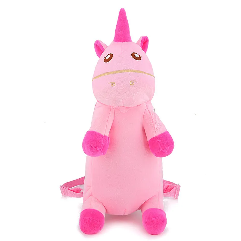 Unicorn watermelon red 3D three-dimensional cute animal children shoulder bag