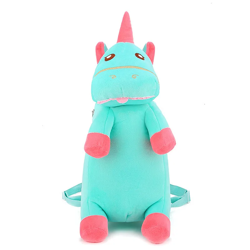 Unicorn watermelon red 3D three-dimensional cute animal children shoulder bag