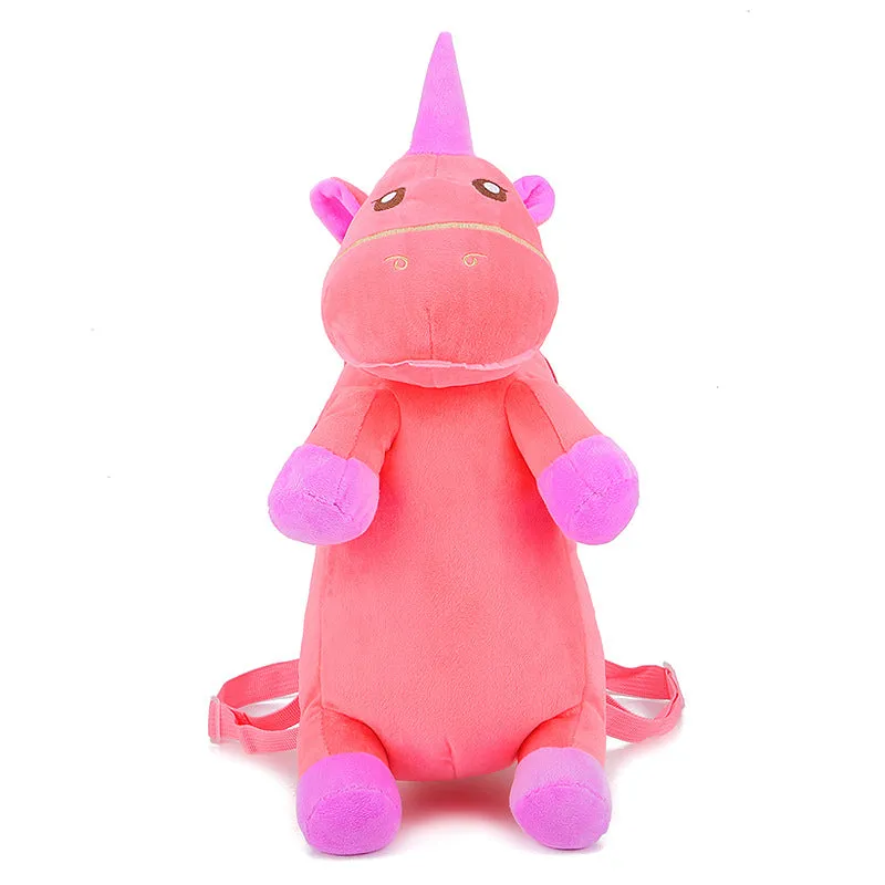 Unicorn watermelon red 3D three-dimensional cute animal children shoulder bag