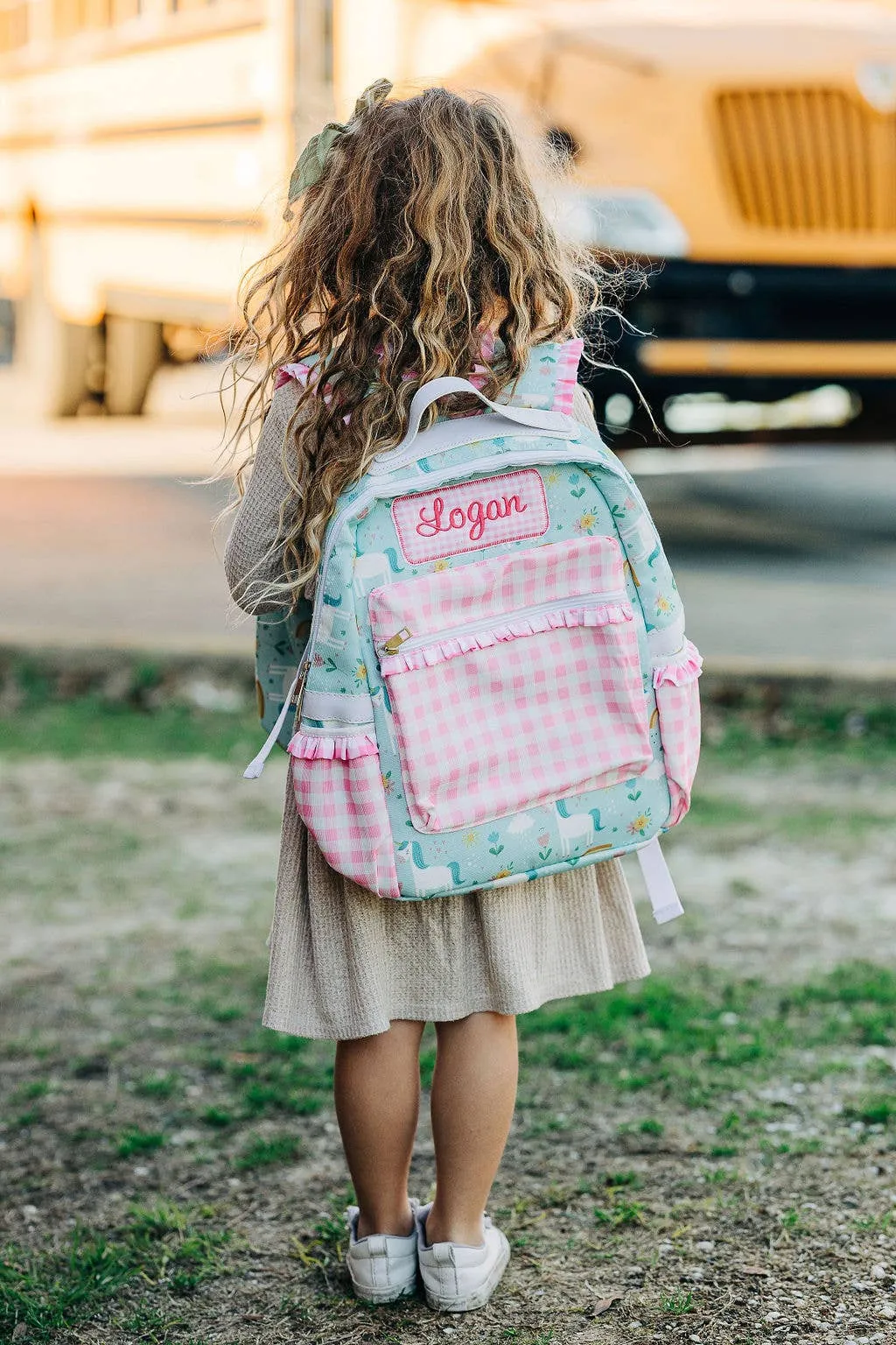 Unicorns Ruffles Backpack
