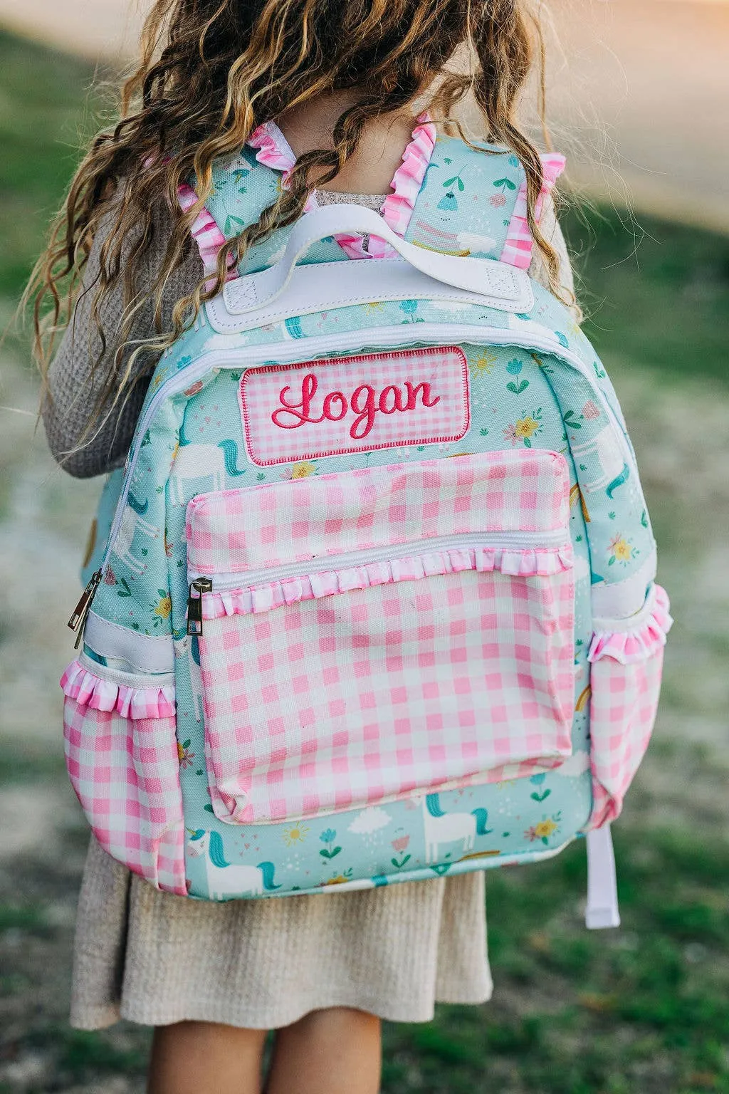 Unicorns Ruffles Backpack