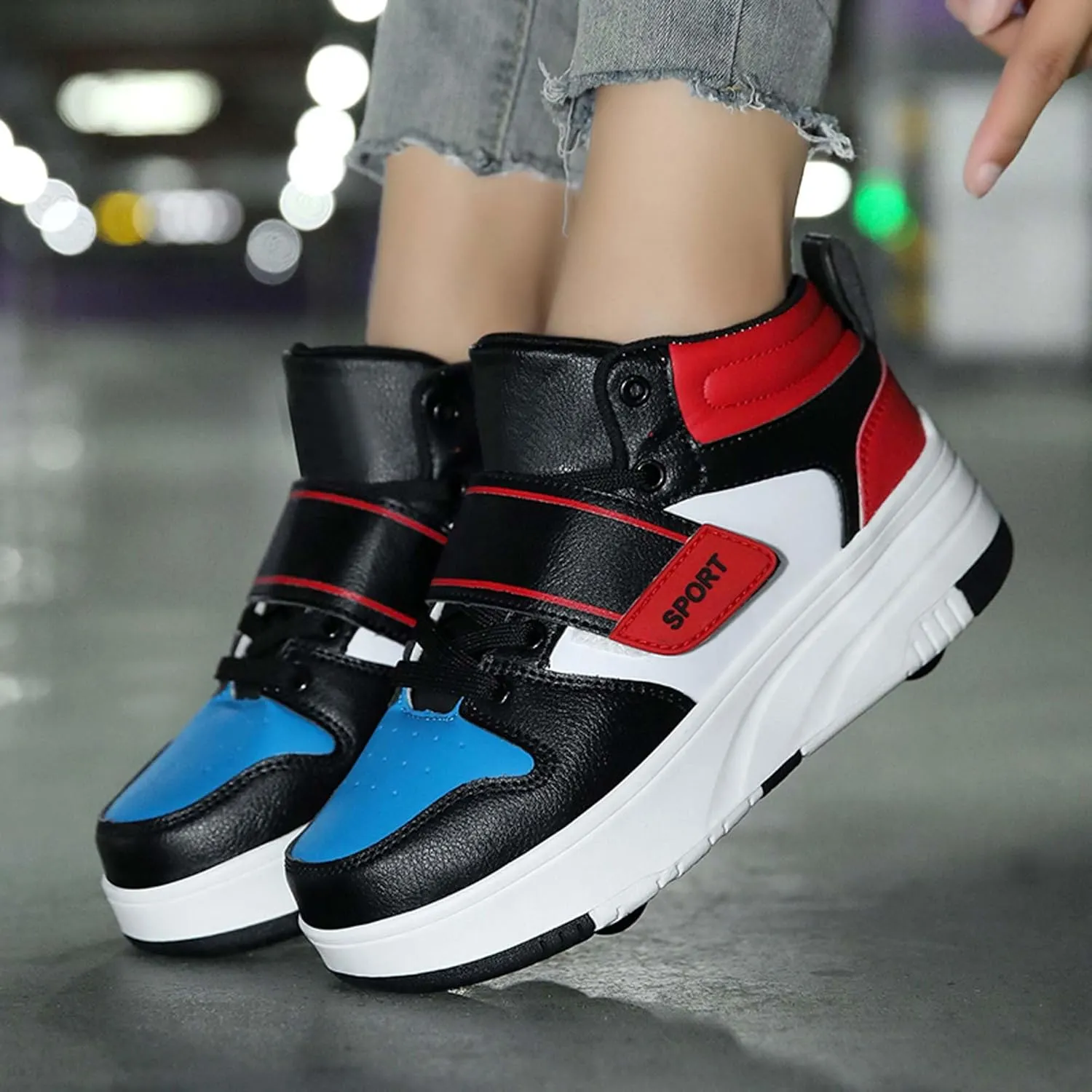 Unisex Children's Casual Sneakers Boys Girls School Uniform Shoes Lightweight Comfortable Outdoor Walking Athletic Running Kids Shoes