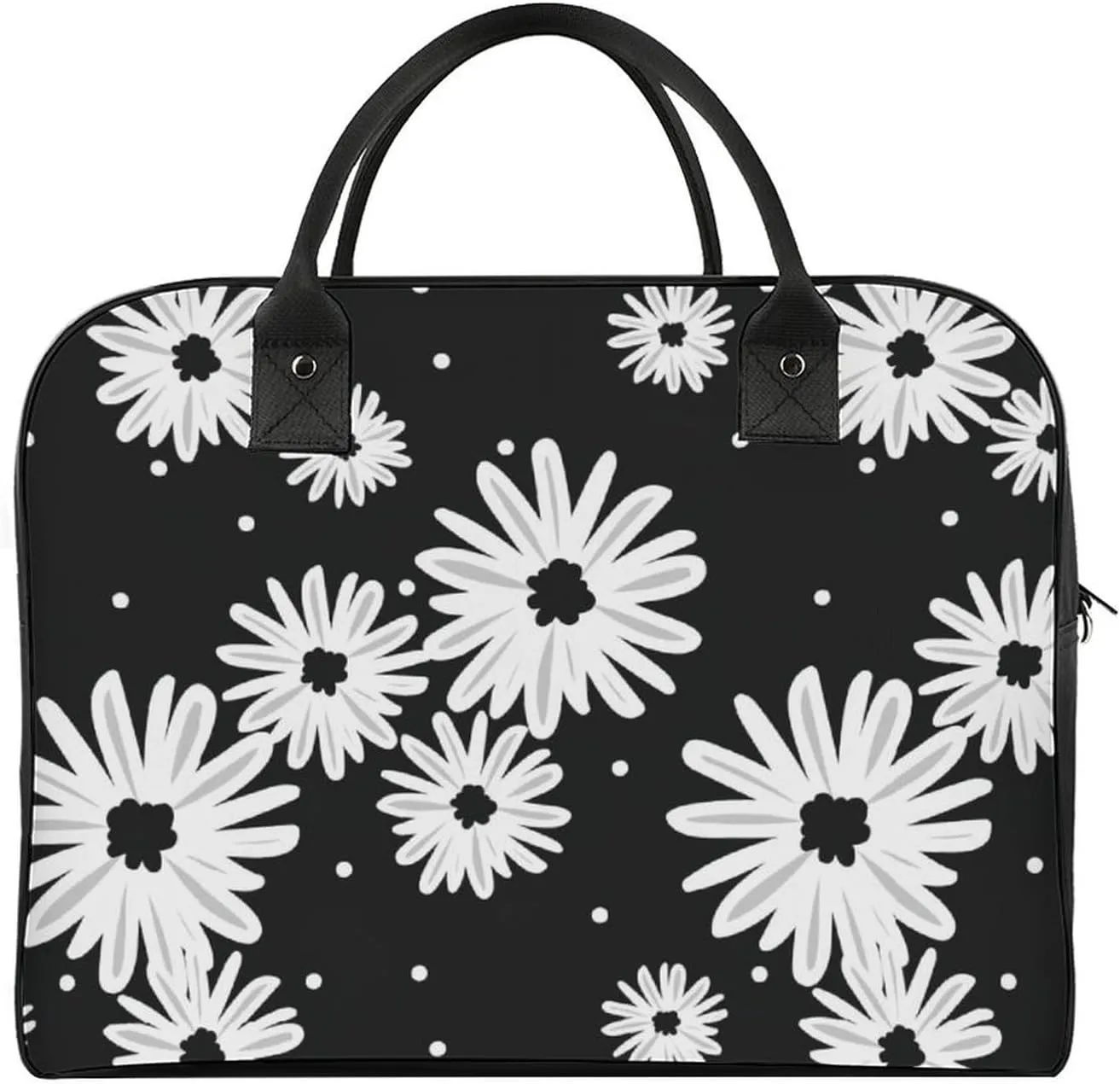 Unisex Crossbody Nylon Colorful Butterfly Elegant Handbag for Traveling 13" X 19" X 8"
