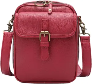 Urvashi Crossbody Leather Bag, Crossbody Leather Bag, Crossbody Wallet Purse