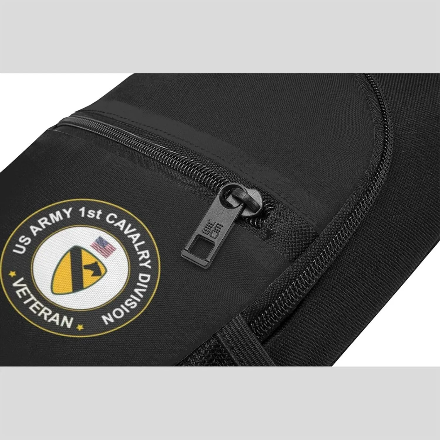 Us Army 1st Cavalry Division Veteran Unisex Chest Bag Lightweight Crossbody Shoulder Bag Travel Pocket