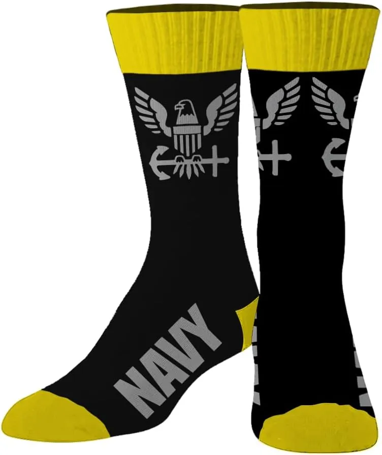 U.S Military Men's Cotton Crew Athletic Socks, basketball socks absorb sweat and breathable sports socks- one Pair
