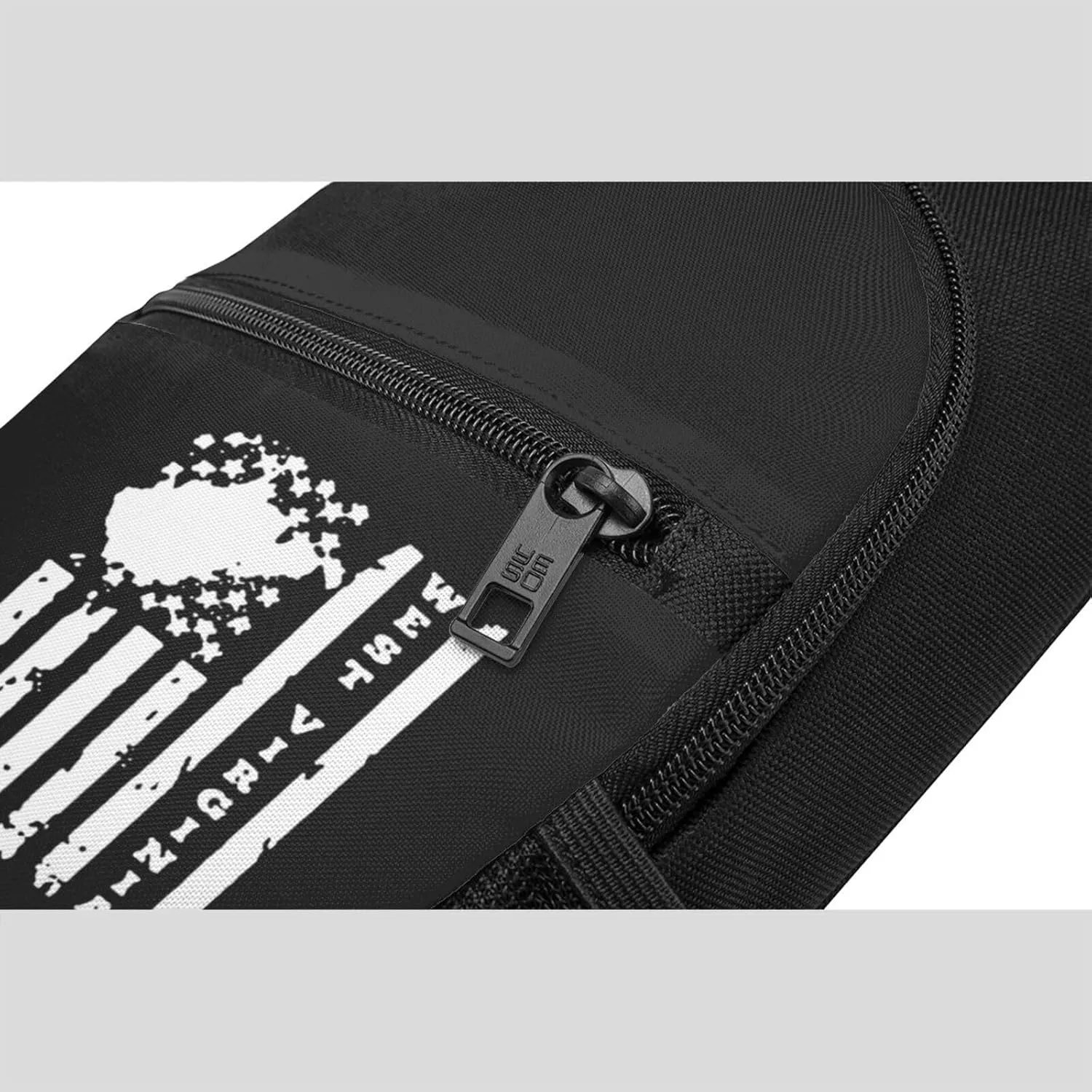 Usa American Flag West Virginia Sate Unisex Chest Bag Lightweight Crossbody Shoulder Bag Travel Pocket Black