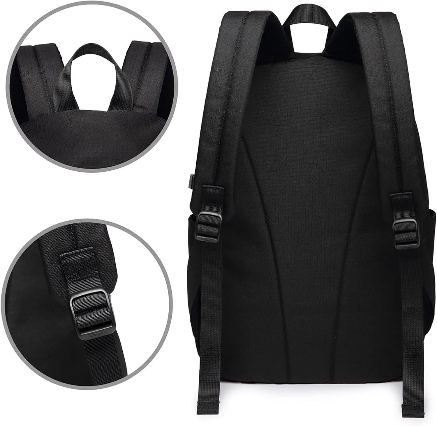 vacsAX Durable Ergonomic Backpack With - Large Capacity With USB Ports - Perfect For Women Men Beautiful Orchids