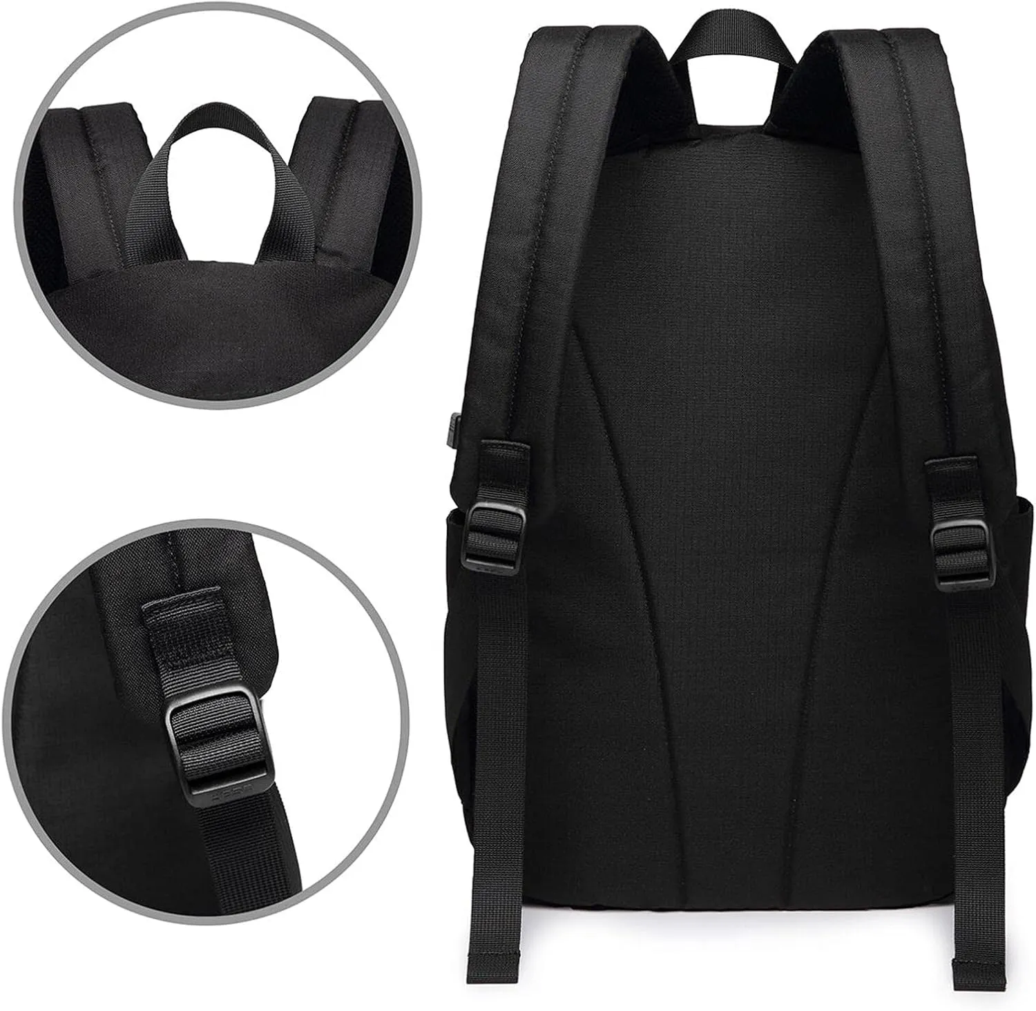 vacsAX Durable Ergonomic Backpack With - Large Capacity With USB Ports - Perfect For Women Men Blooming Daffodils