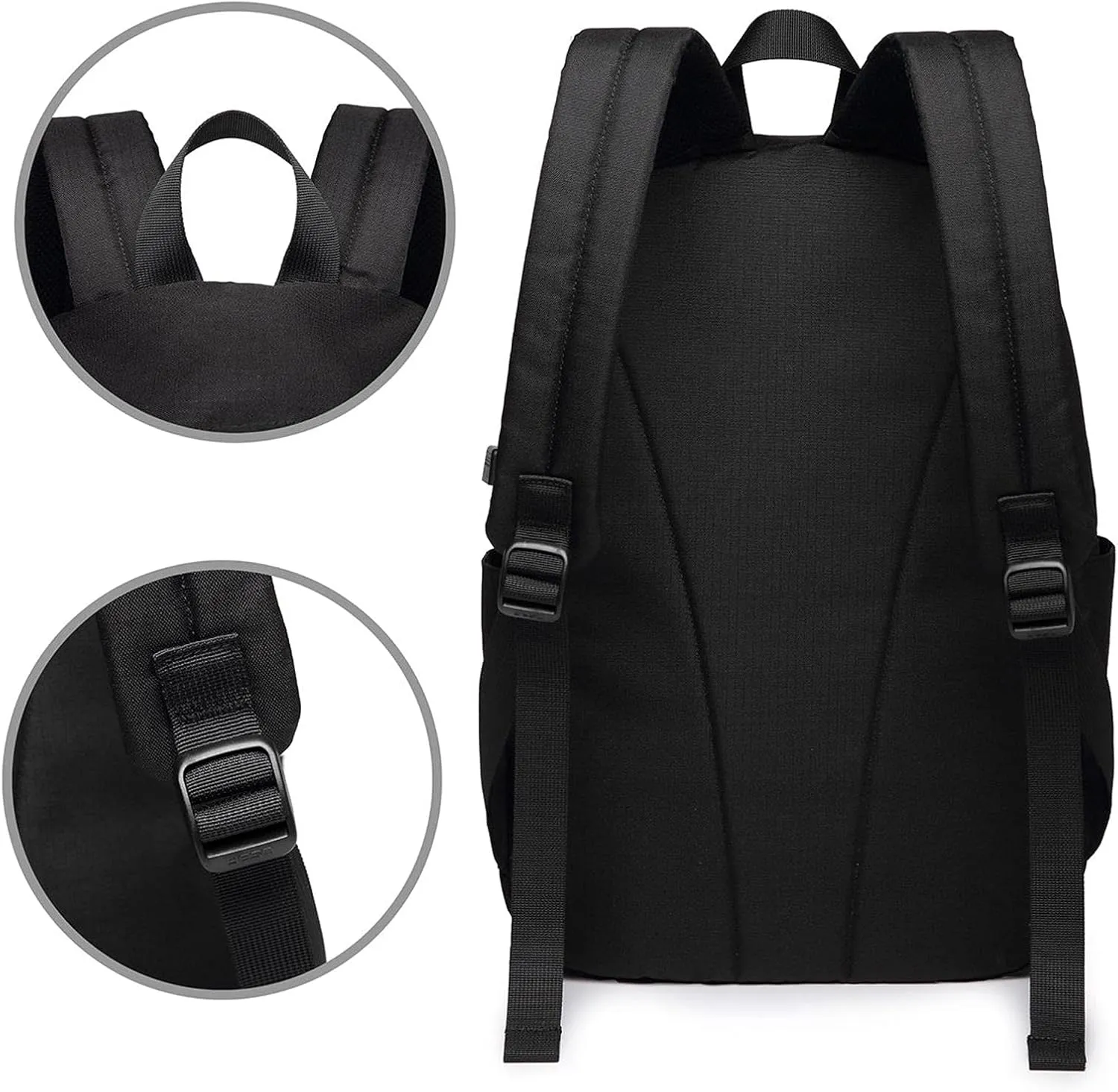 vacsAX Durable Ergonomic Backpack With - Large Capacity With USB Ports - Perfect For Women Men Camellia in bloom