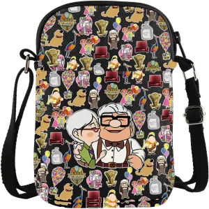 VAMSII Crossbody Bag Movie Merch Carl And Ellie Gift Inspired