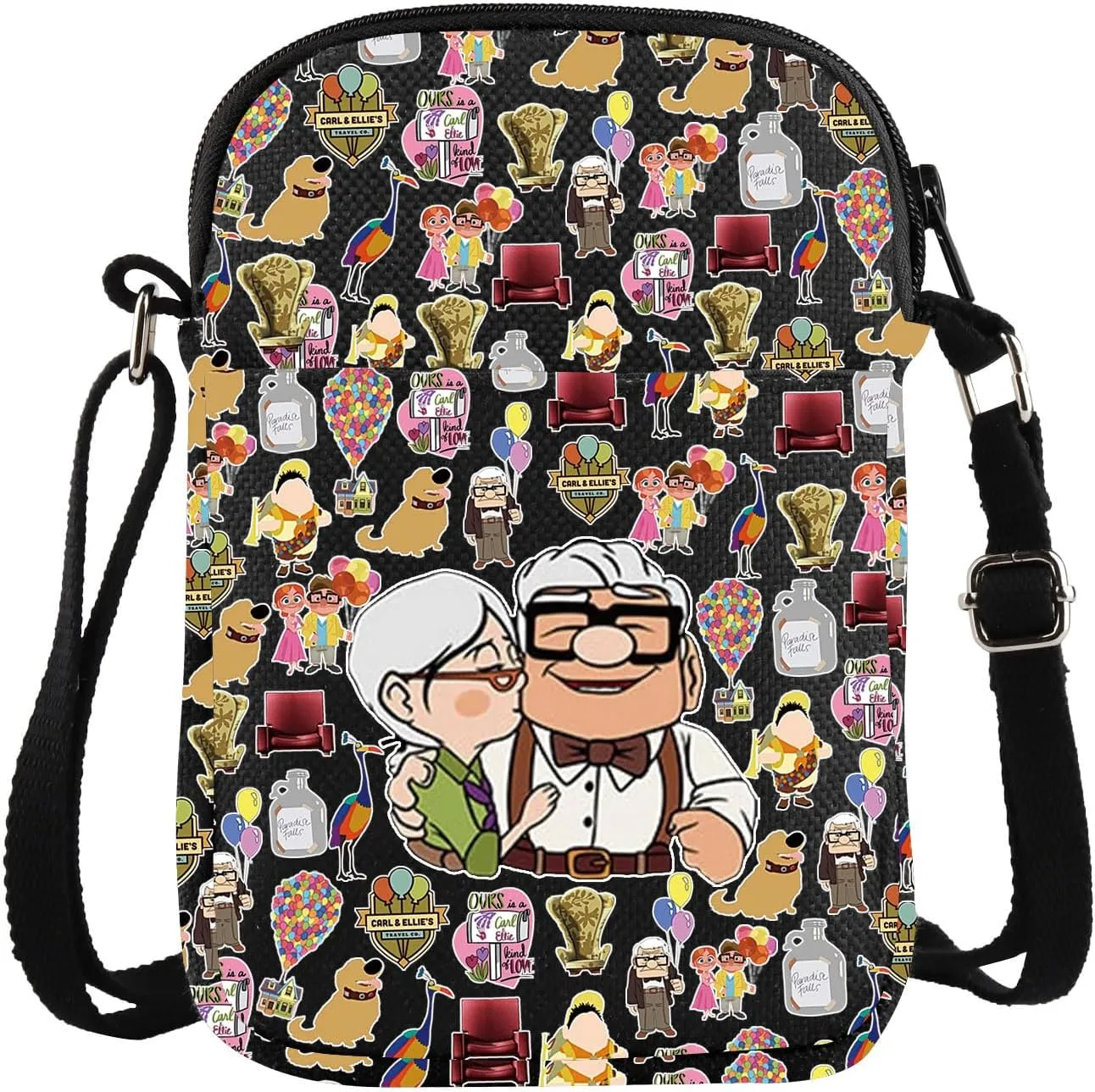 VAMSII Crossbody Bag Movie Merch Carl And Ellie Gift Inspired