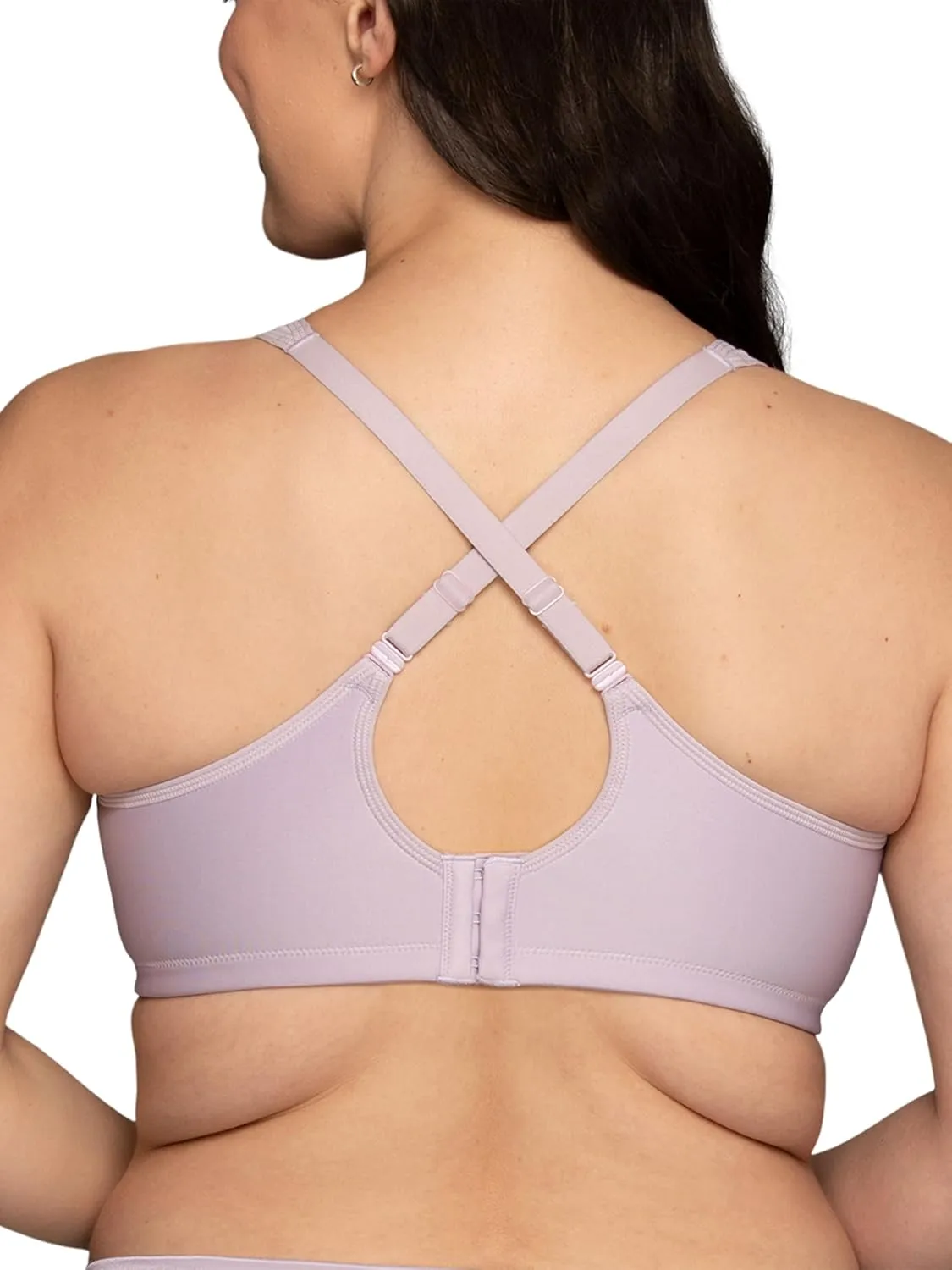 Vanity Fair Women's Medium Impact Sports Bras for Women, Breathable, Moisture Wicking, Padded Cups up to DDD