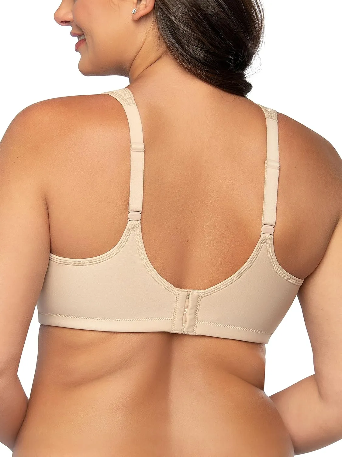 Vanity Fair Women's Medium Impact Sports Bras for Women, Breathable, Moisture Wicking, Padded Cups up to DDD