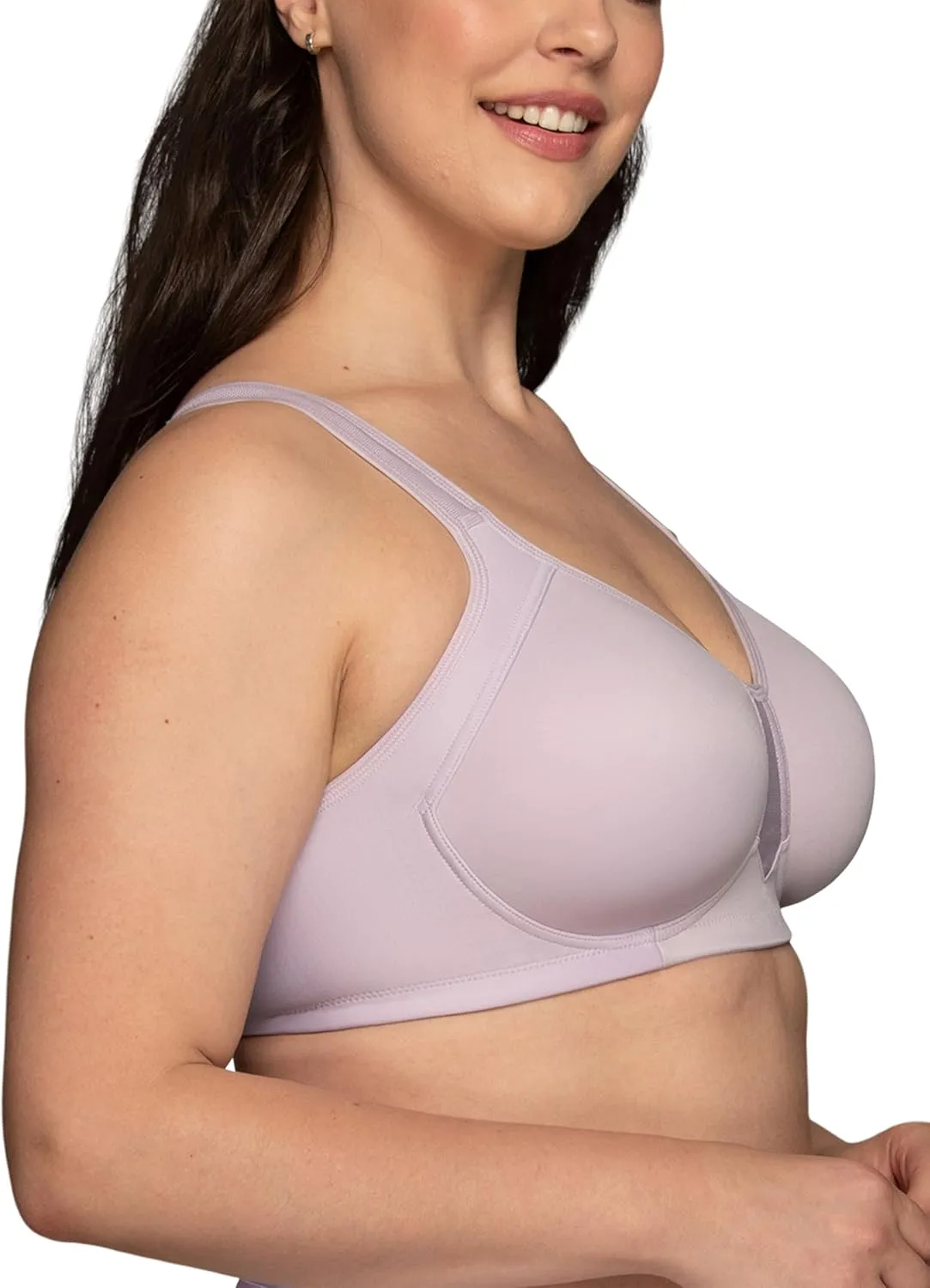 Vanity Fair Women's Medium Impact Sports Bras for Women, Breathable, Moisture Wicking, Padded Cups up to DDD