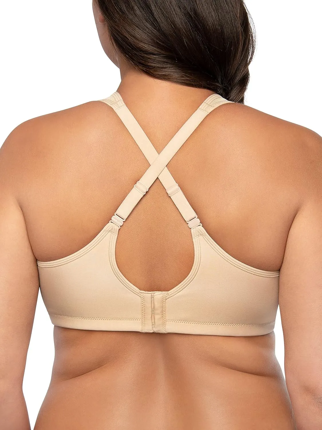 Vanity Fair Women's Medium Impact Sports Bras for Women, Breathable, Moisture Wicking, Padded Cups up to DDD