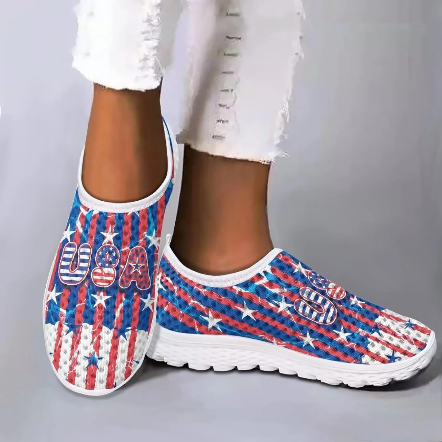 Veniyate Lightweight DailyShoes Women Men Pull on Summer Beach Aqua Footwear Athletic Sports Shoes