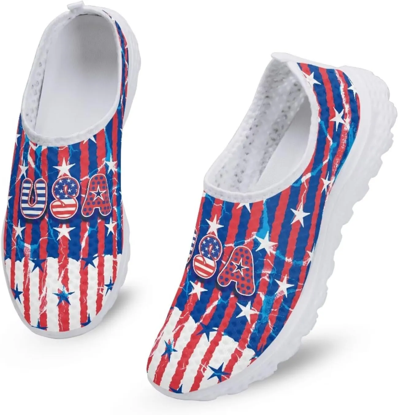 Veniyate Lightweight DailyShoes Women Men Pull on Summer Beach Aqua Footwear Athletic Sports Shoes