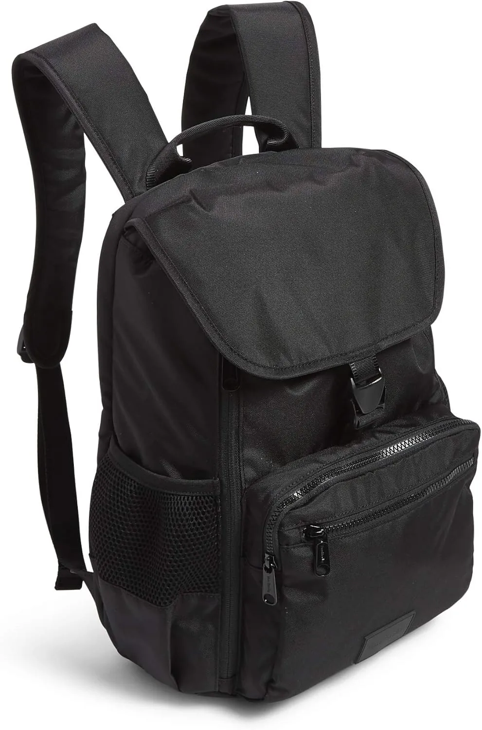 Vera Bradley Women's Recycled Lighten Up Reactive Daytripper Backpack, Black, One Size