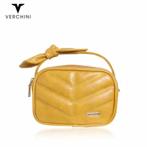 Verchini Top Zip Bow Sling Bag Multi Purpose Pouches Handbag Women Crossbody Bag