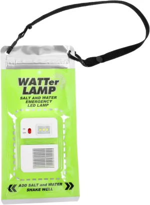 Versatile Outdoor Salt Water Lamp Portable Led Camping Light Long-Life Battery-Free Design