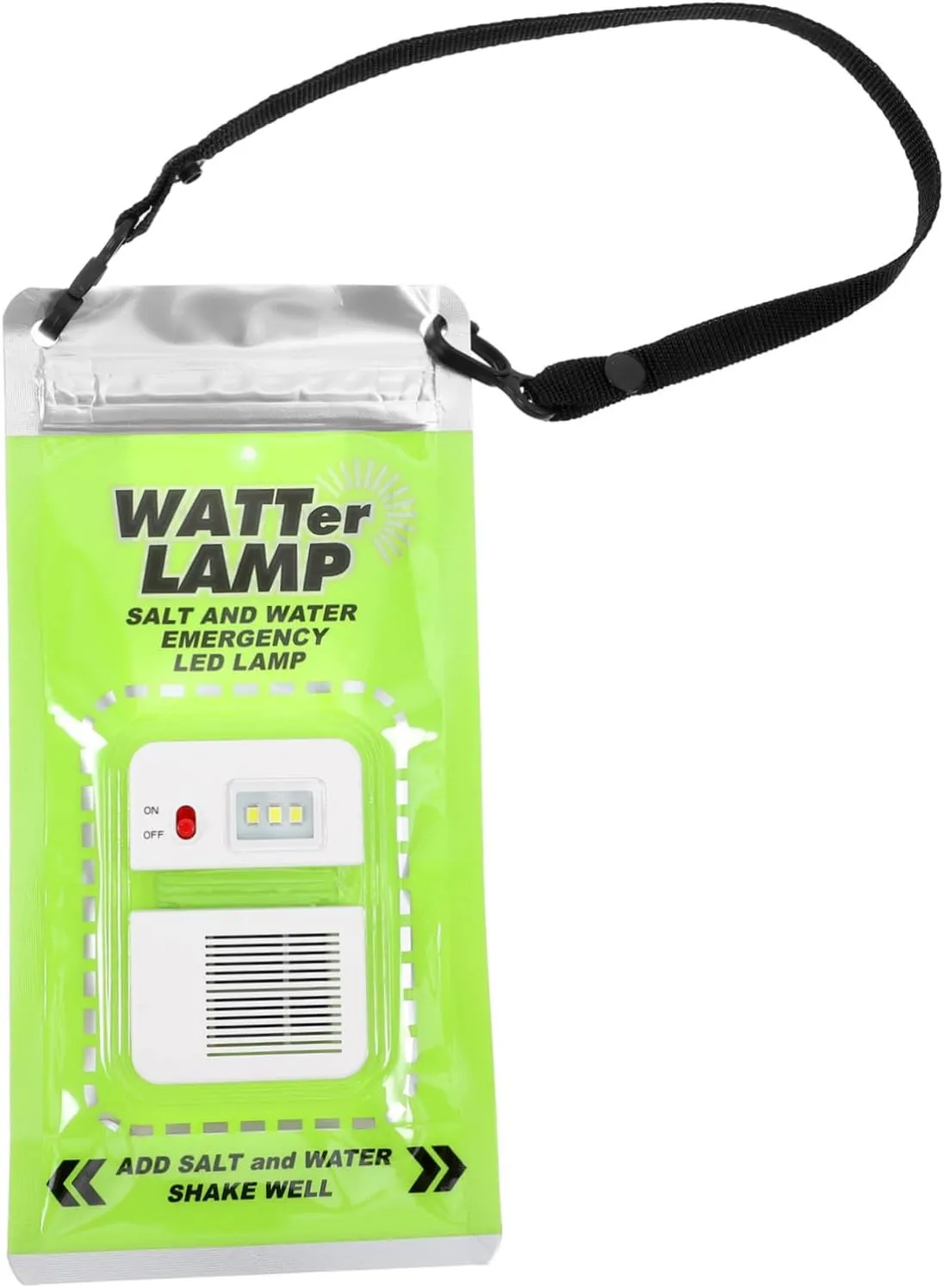 Versatile Outdoor Salt Water Lamp Portable Led Camping Light Long-Life Battery-Free Design