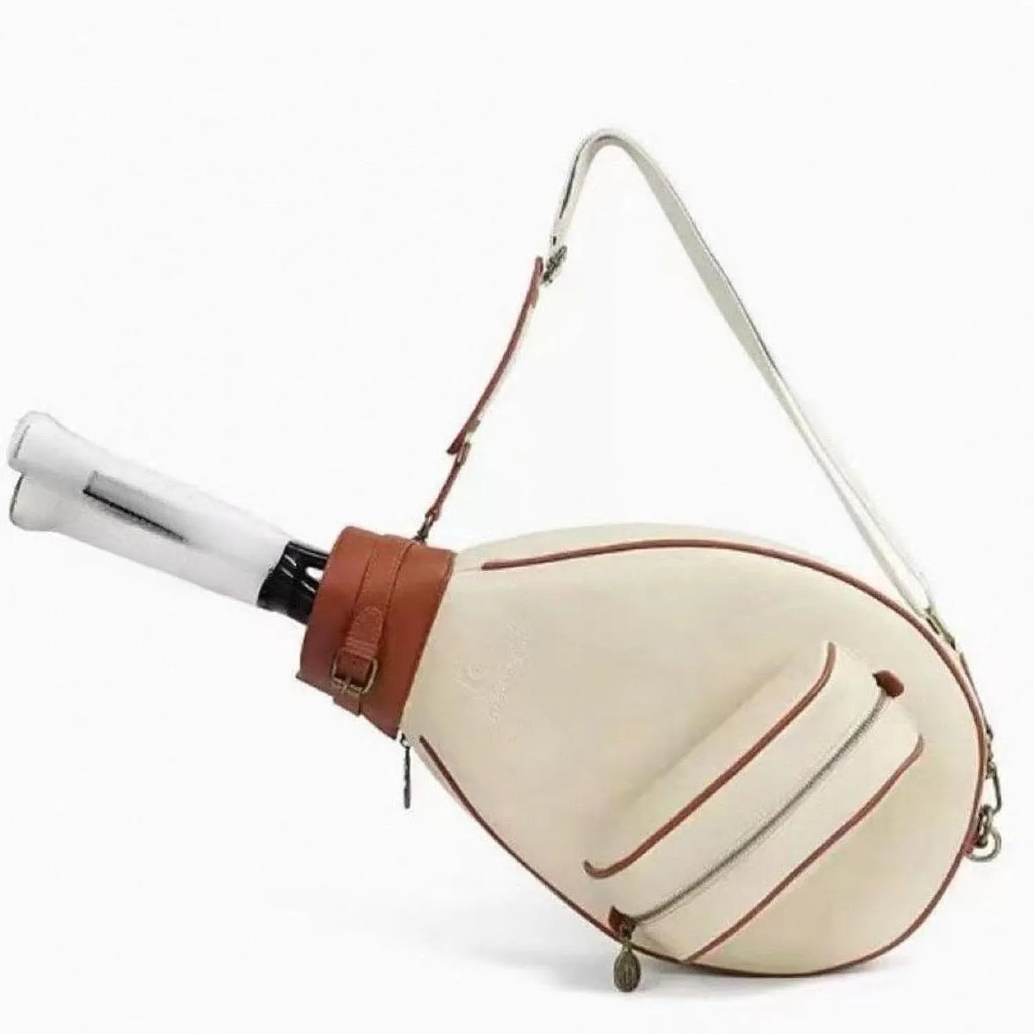 Versatile Sports Crossbody Bag - Ideal for Tennis, Badminton, and Pickleball - Adjustable Shoulder Strap for Convenient Travel