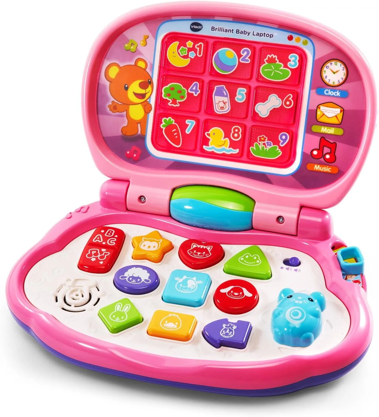 VTech Brilliant Baby Laptop (Retail Packaging), Pink