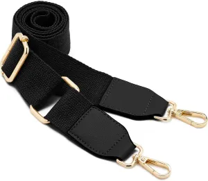 Wide Shoulder Purse Strap Replacement Adjustable Belt Canvas Bag Crossbody Handbag