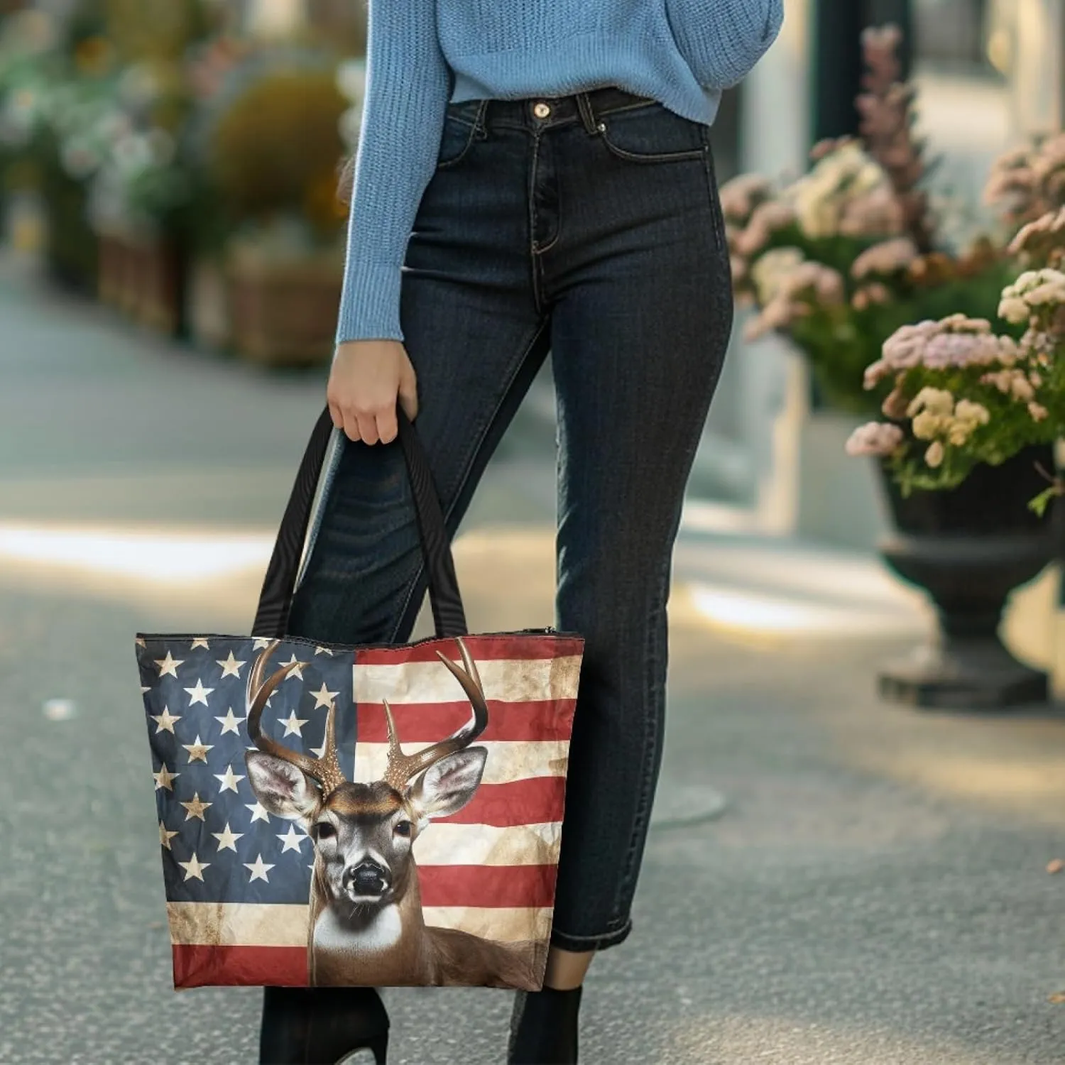 Woman Laies Handbag Dupont Paper Tote Bag for Mother