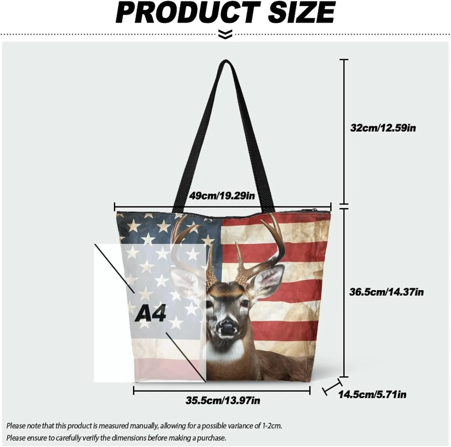 Woman Laies Handbag Dupont Paper Tote Bag for Mother