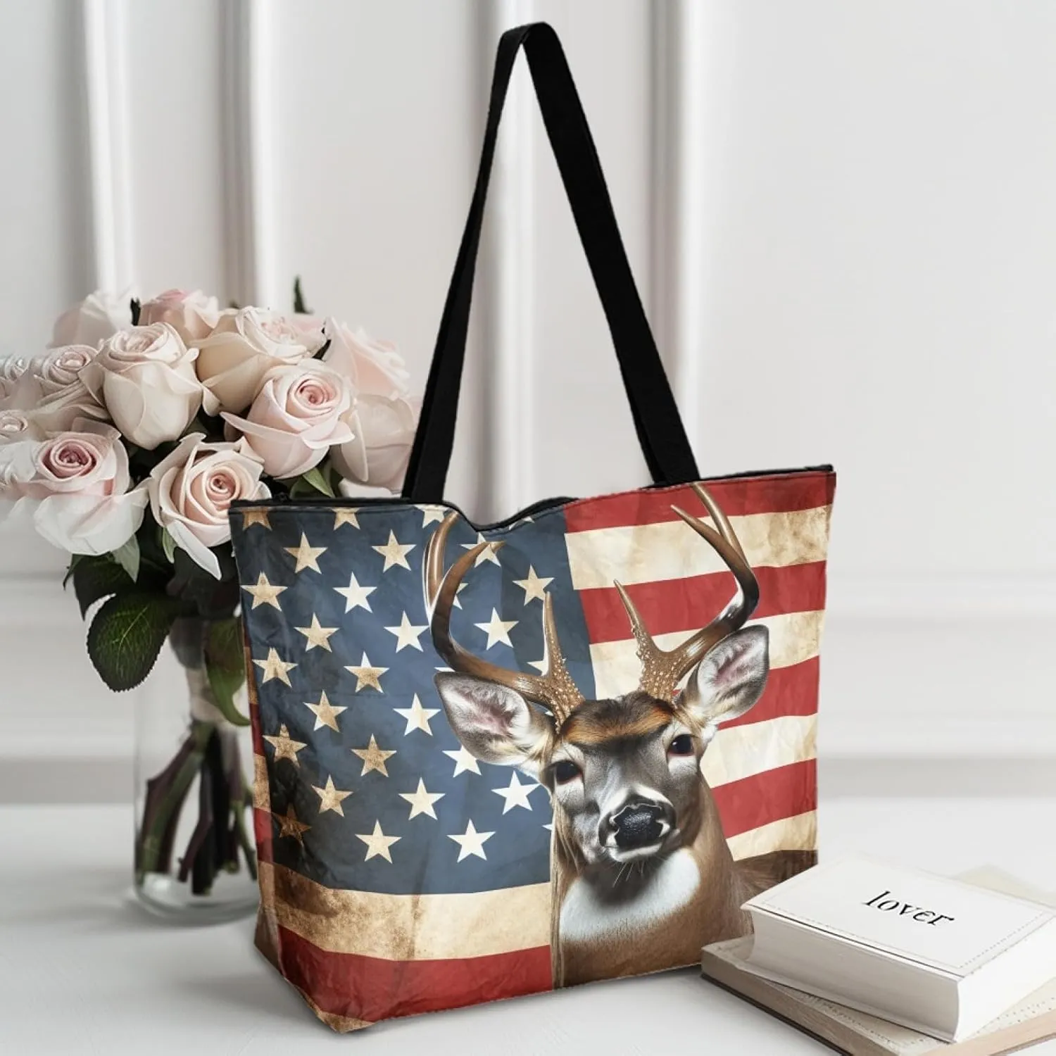 Woman Laies Handbag Dupont Paper Tote Bag for Mother