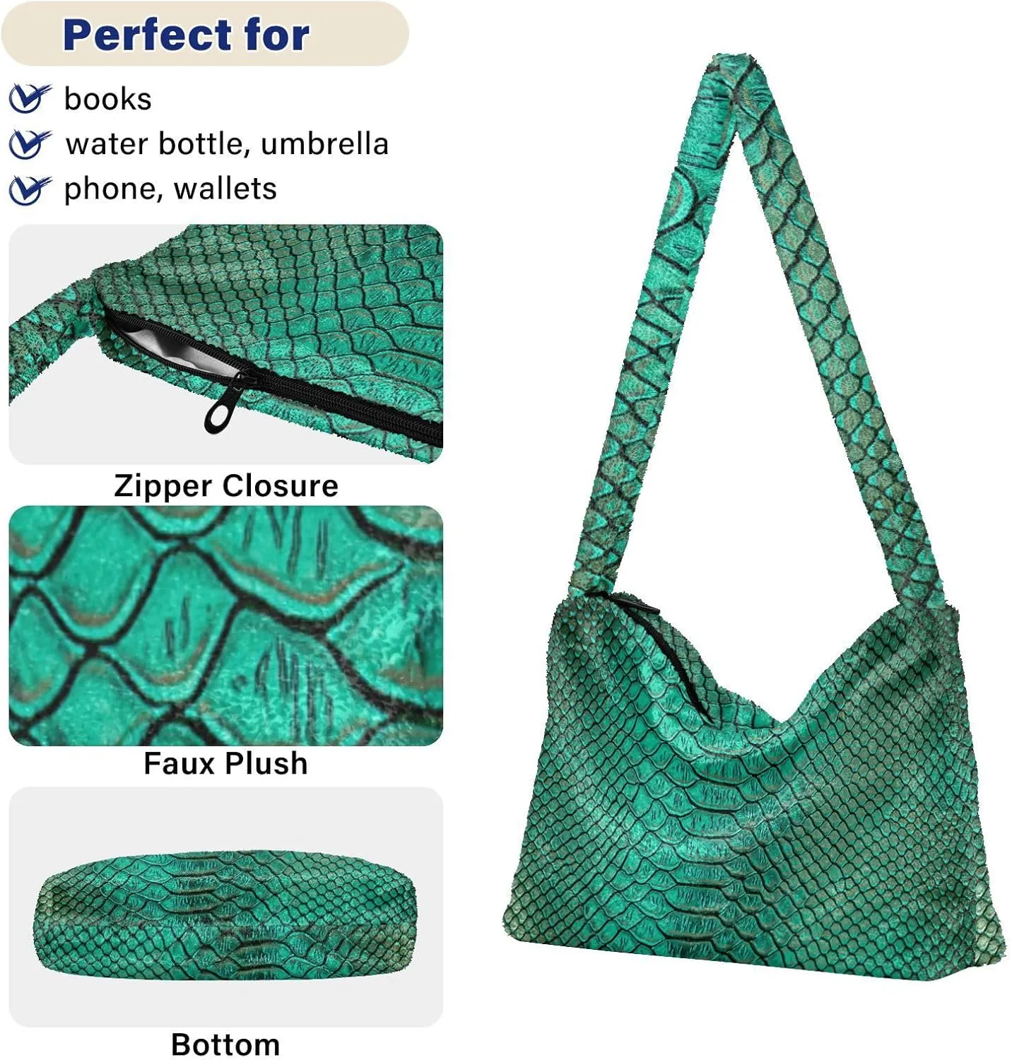 Women Boho Handbag Underarm Bag Tote Bag Shoulder Bag Crossbody Bag
