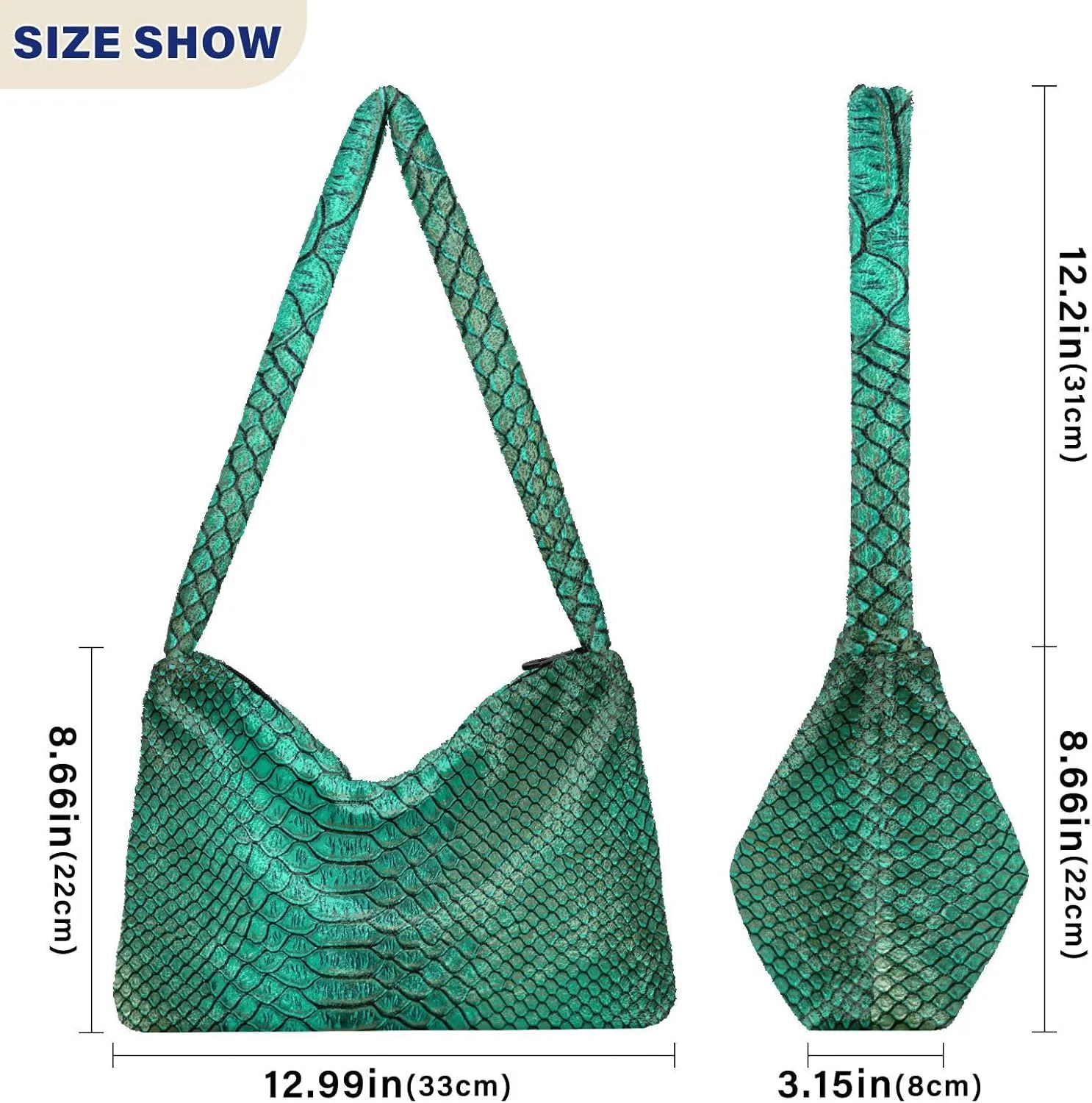 Women Boho Handbag Underarm Bag Tote Bag Shoulder Bag Crossbody Bag