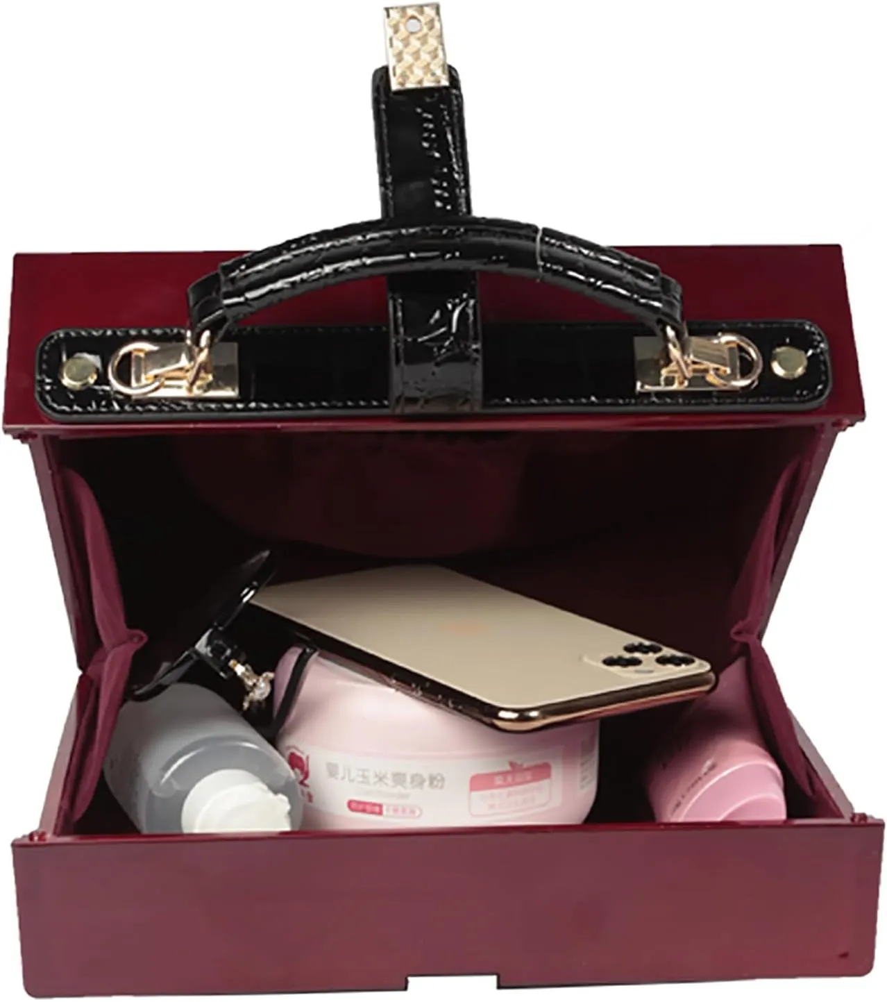 Women Piano Shaped Crossbody Shoulder Bag Handbag Acrylic Unique Novelty Piano Purse