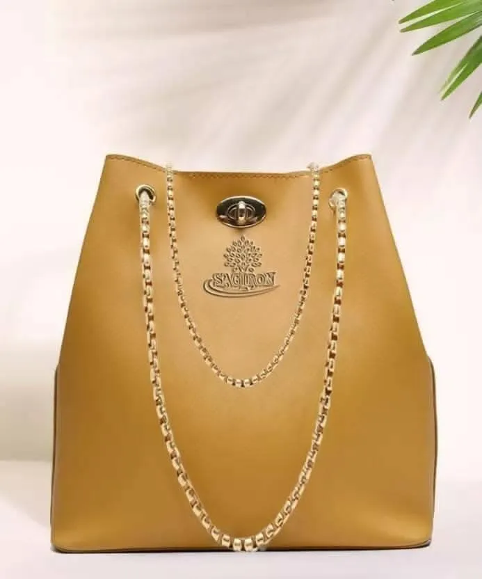 Women Yellow Shoulder Bag