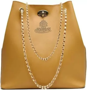 Women Yellow Shoulder Bag