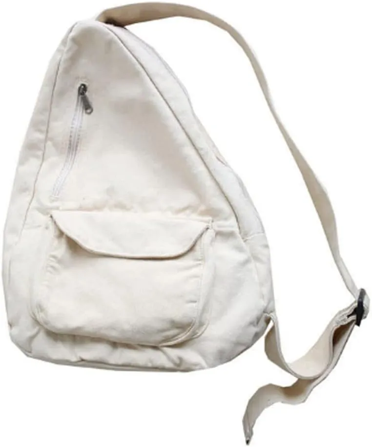 Women's Canvas Crossbody Bag Vintage Wash Zipper Shoulder Bag Women's Large Capacity Casual Crossbody Bag