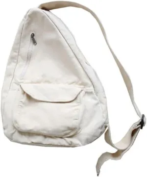 Women's Canvas Crossbody Bag Vintage Wash Zipper Shoulder Bag Women's Large Capacity Casual Crossbody Bag